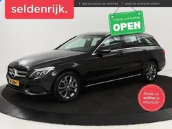 Zwart Gebruikt 2016 Mercedes C180 Avantgarde Stationwagen | € 20.900 (Eerlijke prijs)