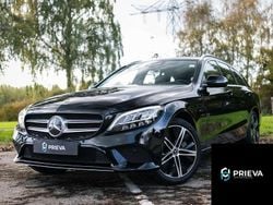 Zwart Gebruikt 2021 Mercedes C300e Avantgarde Stationwagen | € 27.495 (Super prijs)