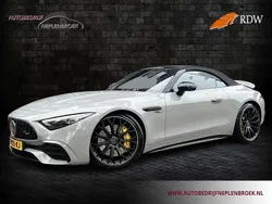 Grijs, metallic lak Gebruikt 2022 Mercedes SL43 AMG Premium Plus Cabriolet | € 128.500