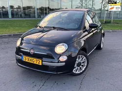 Zwart Gebruikt 2014 Fiat 500C Lounge Cabriolet | € 6.250 (Goede deal)