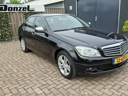 Zwart Gebruikt 2007 Mercedes C180 Sedan | € 5.495 (Super prijs)