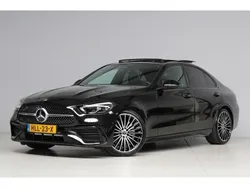 Zwart Gebruikt 2022 Mercedes C180 AMG line Sedan | € 46.950 (Iets duurder)