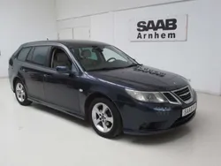 Blauw, metallic lak Gebruikt 2009 Saab 9-3 Vector Stationwagen | € 9.995