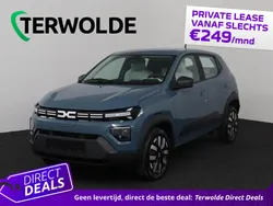 Blauw, metallic lak Nieuw 2024 Dacia Spring Expression Hatchback | € 18.300 (Goede deal)