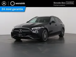 Zwart Gebruikt 2024 Mercedes C180 AMG Stationwagen | € 49.850 (Iets duurder)