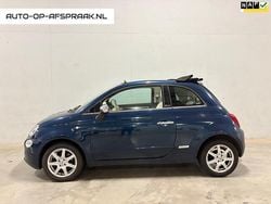 Blauw (metallic) Gebruikt 2018 Fiat 500C Lounge Cabriolet | € 8.995 (Goede deal)