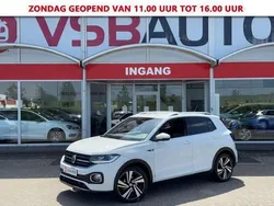 Wit Gebruikt 2019 VW T-Cross R-line SUV | € 22.450 (Eerlijke prijs)