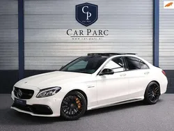 Wit, metallic lak Gebruikt 2017 Mercedes C63 AMG AMG Sedan | € 59.995 (Iets duurder)