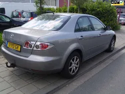 Grijs, metallic lak Gebruikt 2005 Mazda 6 Touring Sedan | € 1.450