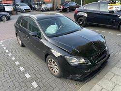 Zwart Gebruikt 2014 Seat Leon ST Ecomotive Stationwagen | € 1.499