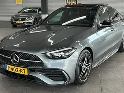 Grijs Gebruikt 2021 Mercedes C220 AMG line Sedan | € 49.995