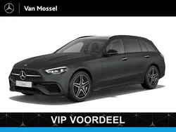 Grijs Nieuw 2025 Mercedes C200 AMG line Stationwagen | € 71.392