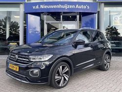 Zwart Gebruikt 2022 VW T-Cross R-line SUV | € 24.950 (Eerlijke prijs)