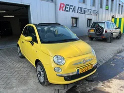 Geel Gebruikt 2011 Fiat 500C Lounge Cabriolet | € 6.750 (Eerlijke prijs)