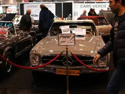 Grijsarabian grey db124 Gebruikt 1969 Mercedes SL280 Cabriolet | € 199.000