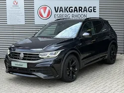 Zwart Gebruikt 2021 VW Tiguan R-line SUV | € 34.950 (Goede deal)