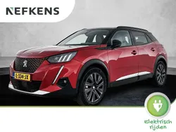 Rood, metallic lak Gebruikt 2021 Peugeot e-2008 GT SUV | € 18.725 (Eerlijke prijs)