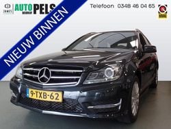 Zwart Gebruikt 2014 Mercedes C180 Ambition Stationwagen | € 14.900 (Super prijs)