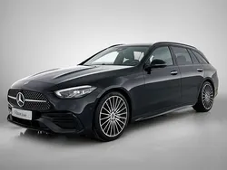 Zwart Nieuw 2025 Mercedes C180 AMG line Stationwagen | € 63.658 (Eerlijke prijs)