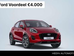 Rood Nieuw 2025 Ford Puma Titanium SUV | € 29.970 (Goede deal)
