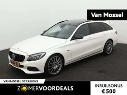 Wit Gebruikt 2018 Mercedes C350e Sport Edition Stationwagen | € 25.444 (Eerlijke prijs)