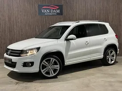 Wit, metallic lak Gebruikt 2014 VW Tiguan R-line SUV | € 13.400 (Super prijs)