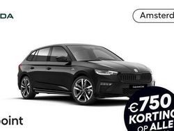 Zwart Nieuw 2025 Skoda Scala Monte Carlo Hatchback | € 38.449 (Iets duurder)