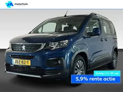 Blauw, metallic lak Gebruikt 2021 Peugeot Rifter Allure MPV | € 19.445 (Super prijs)