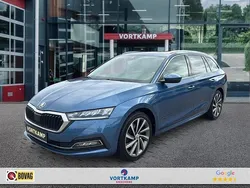 Blauw Gebruikt 2021 Skoda Octavia First Edition Stationwagen | € 20.950 (Goede deal)