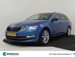 Blauw, metallic lak Gebruikt 2020 Skoda Octavia Style Stationwagen | € 17.400 (Goede deal)