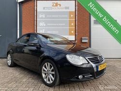 Zwart Gebruikt 2009 VW Eos Highline Cabriolet | € 5.950 (Eerlijke prijs)