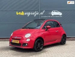 Rood Gebruikt 2013 Fiat 500C Lounge Cabriolet | € 6.940 (Eerlijke prijs)