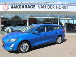 Blauw Gebruikt 2021 Ford Focus Titanium Stationwagen | € 18.430 (Eerlijke prijs)