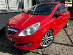Rood Gebruikt 2008 Opel Corsa Sport Hatchback | € 1.895 (Super prijs)