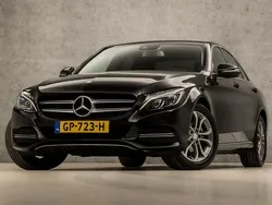 Zwart, metallic lak Gebruikt 2014 Mercedes C180 Prestige Sedan | € 17.445 (Goede deal)