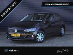 Zwart Gebruikt 2020 VW Polo Comfortline Hatchback | € 13.995 (Super prijs)