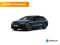 Blauw, metallic lak Nieuw 2024 Audi A6 e-tron Advanced Stationwagen | € 84.760 (Iets duurder)