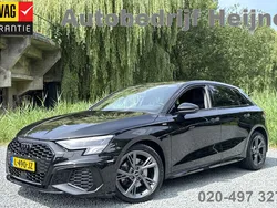 Zwart Gebruikt 2021 Audi A3 Sportback e-tron S-Line Sedan | € 25.745 (Super prijs)