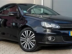 Zwart Gebruikt 2011 VW Eos Highline Cabriolet | € 9.740 (Duur)