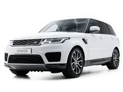 Fuji white (licht wit)zwart Gebruikt 2021 Land Rover Range Rover Sport SE SUV | € 59.800