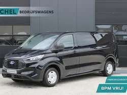 Zwart Nieuw 2024 Ford Transit Custom Trend Van | € 36.450 (Super prijs)