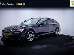 Zwart Gebruikt 2021 Audi A6 Basis Stationwagen | € 40.925