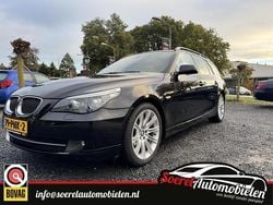 Zwart Gebruikt 2009 BMW 525 Exclusive Stationwagen | € 7.950 (Eerlijke prijs)