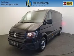 Zwart Nieuw 2024 VW Crafter Van | € 41.450 (Super prijs)