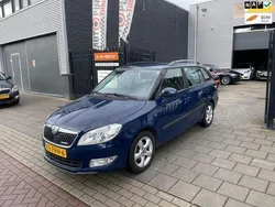 Blauw, metallic lak Gebruikt 2011 Skoda Fabia GreenLine Stationwagen | € 2.499 (Eerlijke prijs)