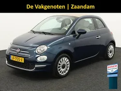 Blauw Gebruikt 2016 Fiat 500C Lounge Cabriolet | € 8.950 (Iets duurder)