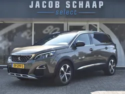 Grijs, metallic lak Gebruikt 2018 Peugeot 5008 GT-line MPV | € 18.900 (Goede deal)