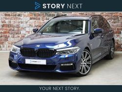 Blauw Gebruikt 2018 BMW 530 Executive Stationwagen | € 29.950 (Iets duurder)