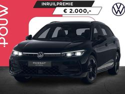 Zwart Nieuw 2025 VW Passat R-line Edition Stationwagen | € 57.550 (Iets duurder)