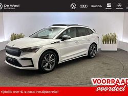 Moon white Gebruikt 2024 Skoda Enyaq iV SportLine SUV | € 49.900 (Super prijs)